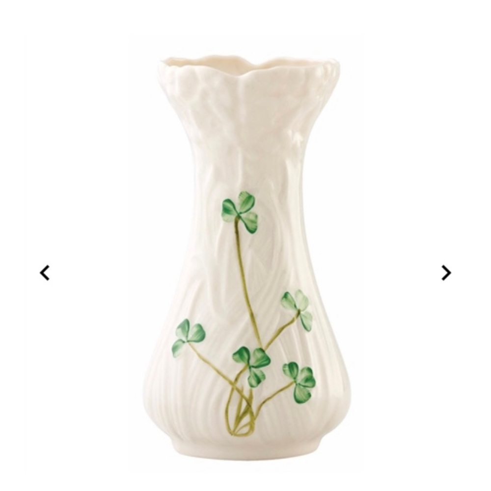 NWT Belleek vase